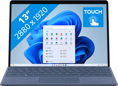 Microsoft Surface Pro 9 - 13&quot; - Intel Core i5 - 8GB RAM&#x2F;256GB SSD - Sapphire is nooit meer leverbaar