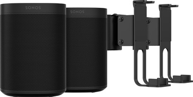 Sonos One Zwart + BlueBuilt muurbeugel Duopack is nooit meer leverbaar