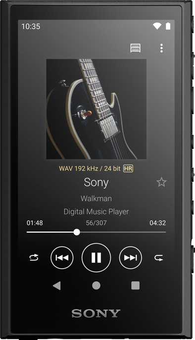 Sony NW-A306 Zwart is nooit meer leverbaar