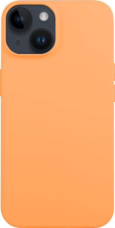 BlueBuilt Soft Case Apple iPhone 14 Plus Back Cover Oranje is nooit meer leverbaar