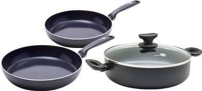 GreenPan Torino Ceramic Frying Pan Set 24cm + 28cm + High-Sided Skillet 28cm is no longer available