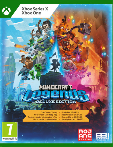 Minecraft Legends Deluxe Edition Xbox One en Xbox Series X is nooit meer leverbaar
