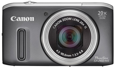Canon PowerShot SX260 HS Grey | Coolblue | Compactcamera's
