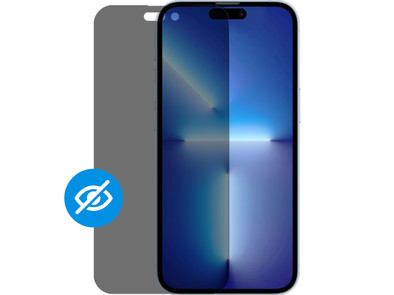 BlueBuilt Apple iPhone 14 Pro Max Privacy Filter Screenprotector Glas is nooit meer leverbaar