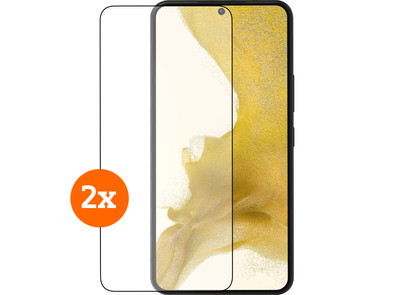 BlueBuilt Samsung Galaxy S22 &amp; S23 Screenprotector Glas Duo Pack is nooit meer leverbaar