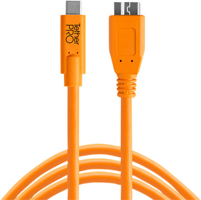 Tether Tools TetherPro Usb A 3.0 naar Micro Usb B Oranje is nooit meer leverbaar