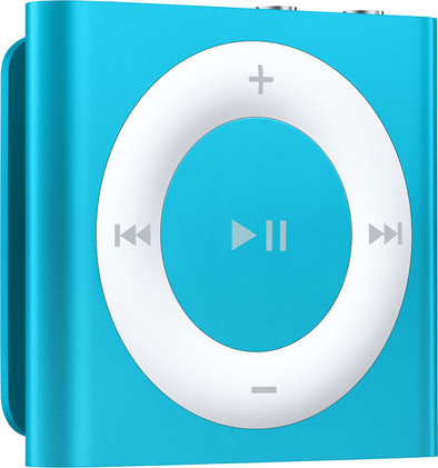 Apple iPod Shuffle 2GB Blauw (4G) is nooit meer leverbaar