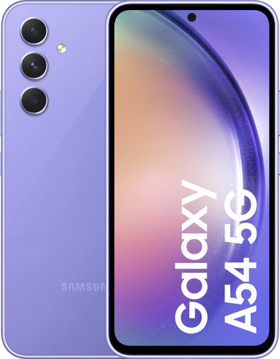 Samsung Galaxy A54 128GB Purple 5G | Coolblue | Mobile phones