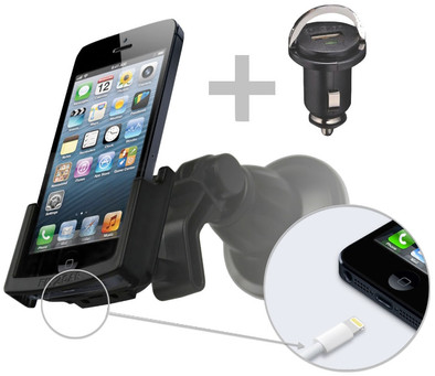 Fix2Car Passive Holder Apple iPhone 5/5S/SE w Suction Cup is nooit meer leverbaar