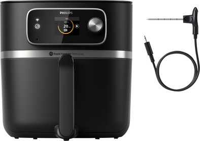 Philips Airfryer XXL Connected HD9880/90 + Voedselthermometer is nooit meer leverbaar