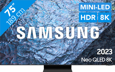 Samsung Neo QLED 8K 75QN900C (2023) is nooit meer leverbaar