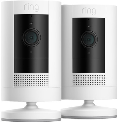 Ring Stick Up Cam Battery - Wit 2-pack is nooit meer leverbaar