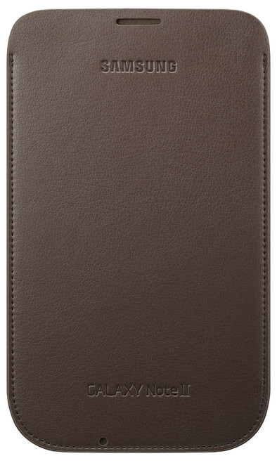 Samsung Note 2 Pouch Choc Brown is nooit meer leverbaar