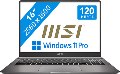 MSI Creator Z16 HX Studio B13VFTO-024NL is nooit meer leverbaar