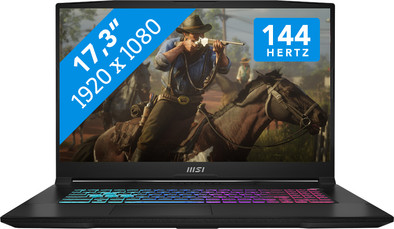 MSI Katana 17 B12VGK-013NL is nooit meer leverbaar