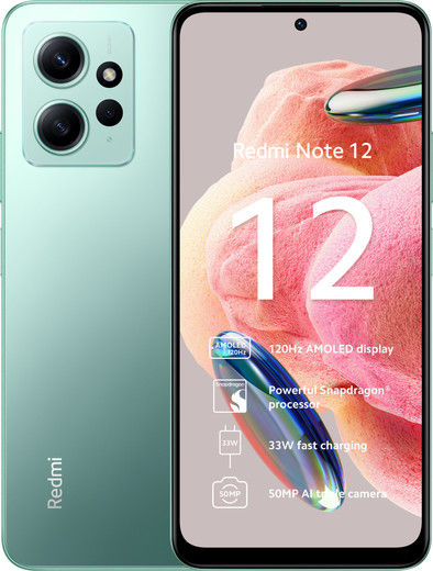 Le produit Xiaomi Redmi Note 12 128 Go Vert 4G ne sera plus jamais disponible