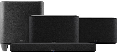 Denon Home Soundbar 550 + Denon Home 350 Duo Pack Black + Denon Home Subwoofer is no longer available