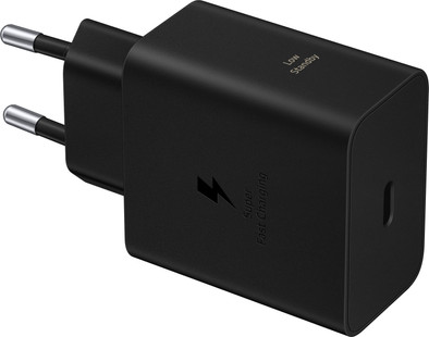 Samsung 60W GaN Usb C Oplader Zwart is nooit meer leverbaar