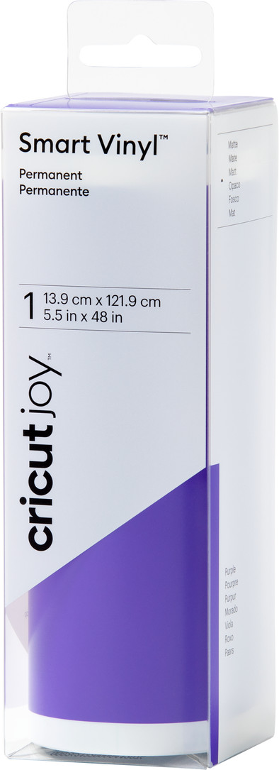 Cricut Smart Vinyl Permanent Joy Matte Purple 14x122cm is no longer available