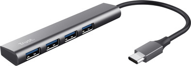 Trust Halyx USB-C naar 4-poorts USB-A 3.2 Gen1-hub is nooit meer leverbaar