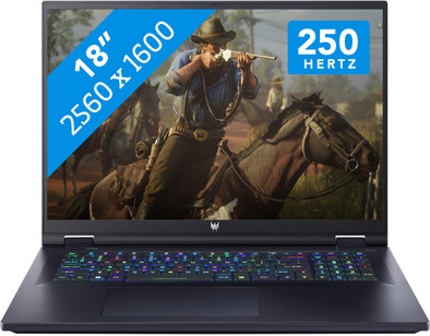 Acer Predator Helios 18 PH18-71-94P1 is nooit meer leverbaar