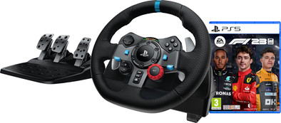 F1 23 PS5 + Logitech G29 Driving Force is nooit meer leverbaar