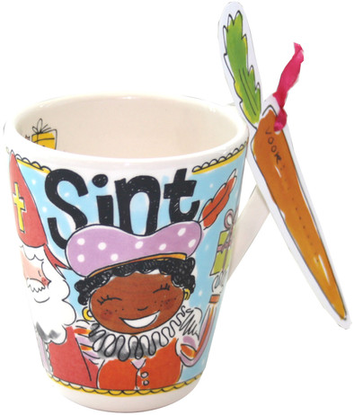 Blond Amsterdam Beker Sinterklaas Blauw is nooit meer leverbaar