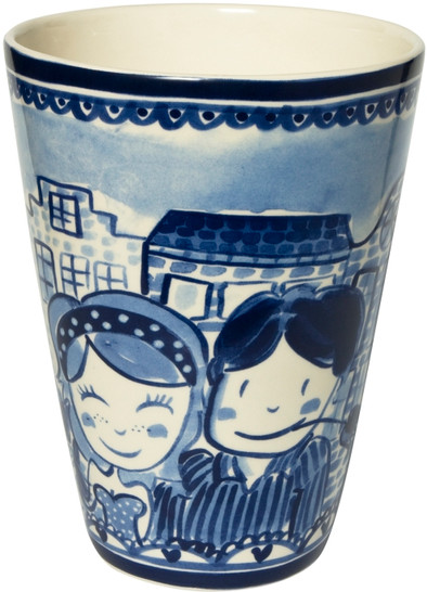 Blond Amsterdam Delfts Blond Vaas is nooit meer leverbaar