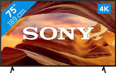 Sony Bravia KD-75X75WL (2023) is nooit meer leverbaar