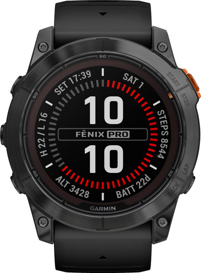 Garmin Fenix 7X Pro Solar Zwart 51mm is nooit meer leverbaar