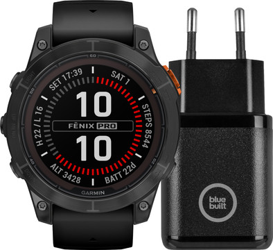 Garmin Fenix 7 Pro Solar Black 47mm + BlueBuilt Charger 30W is no longer available