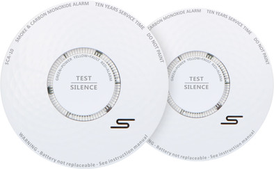 Alecto SCA-10 Combimelder (10 jaar) Duo pack is nooit meer leverbaar