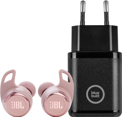 JBL Reflect Flow Pro Roze + oplader is nooit meer leverbaar