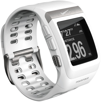 Nike+ SportWatch GPS Wit/Zilver is nooit meer leverbaar