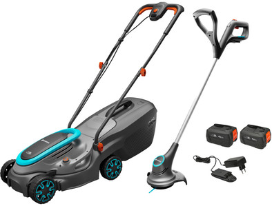 Gardena PowerMax 32&#x2F;18V P4A Set incl. 4,0 Ah Accu + Gardena SmallCut 23&#x2F;18V P4A (zonder accu) + Gardena PBA 18V&#x2F;72 P4A 4 Ah is nooit meer leverbaar