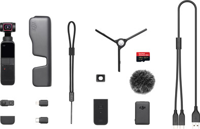 DJI Pocket 2 Creator Combo + 256 GB SD kaart is nooit meer leverbaar