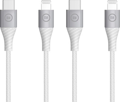 BlueBuilt USB-C to Lightning Cable 1.5m Nylon White Duo Pack is no longer available