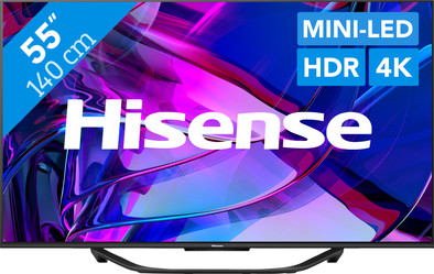 Hisense Mini-LED 55U79KQ (2023) is nooit meer leverbaar