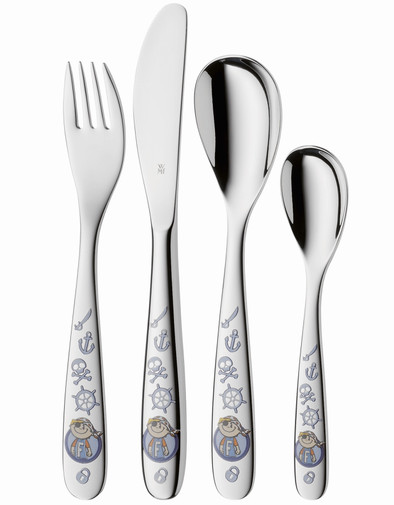 WMF Kinderbestek Piraat 4-delig is nooit meer leverbaar