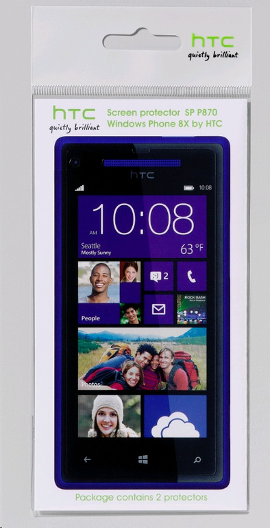HTC 8X Screenprotector Duo Pack is nooit meer leverbaar