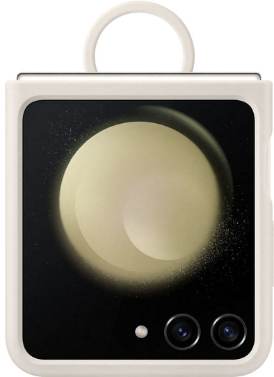 Samsung Galaxy Z Flip 5 Silicone Back Cover Ring Cream is no longer available