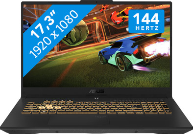 Asus TUF Gaming F17 FX707ZC4-HX071W is nooit meer leverbaar