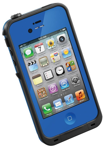 LifeProof Case Apple iPhone 4 / 4S Blue is nooit meer leverbaar