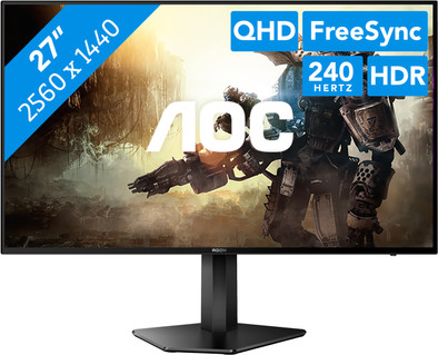 AOC AGON AG276QZD is nooit meer leverbaar