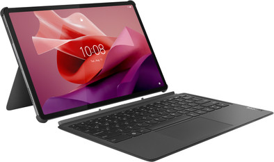 Lenovo Tab P12 Toetsenbord Hoes QWERTY Grijs | Coolblue | Tablet