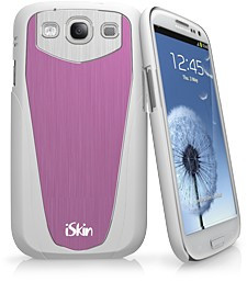 iSkin Aura Case Samsung Galaxy S III Halo Pink / White is nooit meer leverbaar
