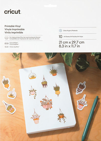 Cricut Printable Vinyl Silver A4 (10 Sheets) is no longer available