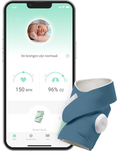 Owlet Smart Sock 3 Blauw OW-SO-BL is nooit meer leverbaar