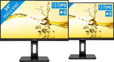 AOC 24P2Q Duo Pack is nooit meer leverbaar