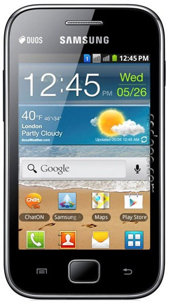 Samsung Galaxy ACE Duos S6802 Zwart is nooit meer leverbaar